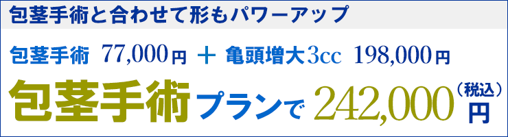 包茎手術プラン
